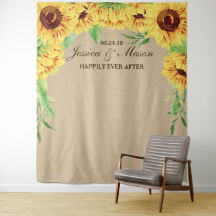 Tenture Fond de mariage - Accessoire de photo pour enterre