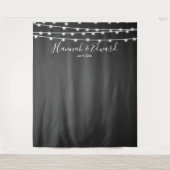 Tenture Fond de mariage, accessoire photo, grand fond pour (Devant)