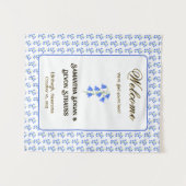 Tenture Fond de mariage aux jacinthes des bois (Devant (Horizontal))