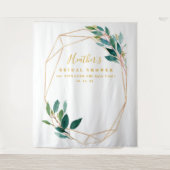 Tenture Fond de mariage champêtre en eucalyptus, accessoir (Devant)