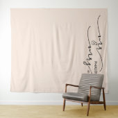 Tenture Fond de mariage de M. et Mme Cream (En situation (horizontale))