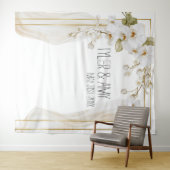 Tenture Fond de mariage Élégance Orchidée Luxe (En situation (horizontale))