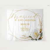 Tenture Fond de mariage en or rose (Devant (Horizontal))