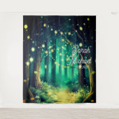 Tenture Fond de mariage en soirée magnifique (Devant)