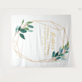 Tenture Fond de mariage eucalyptus pour EVJF, accessoire d (Devant (Horizontal))