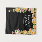 Tenture Fond de mariage gras et lumineux Floral (Devant (Horizontal))