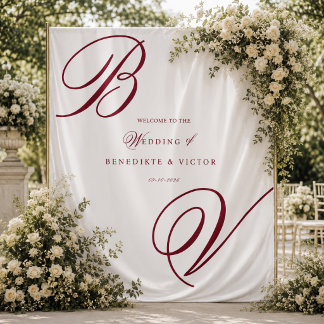 Tenture Fond de mariage ivoire Bourgogne