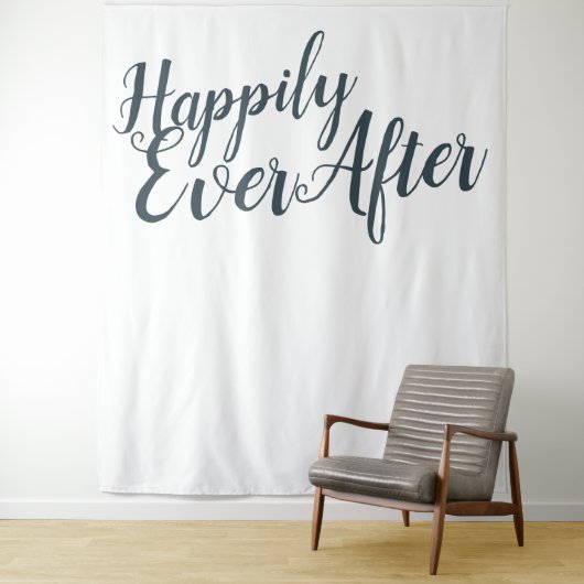 Tenture Fond de mariage moderne pour un mariage heureux (En situation)