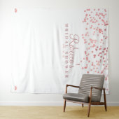 Tenture Fond de mariage Rose Gold, Accessoire de Photoboot (En situation (horizontale))