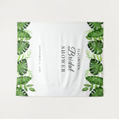 Tenture Fond de mariage tropical avec végétation jungle (Devant (Horizontal))