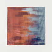 Tenture Fond de peinture abstraite sur mur en béton. Coule (Devant (Horizontal))