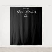 Tenture Fond de photo de Bar Mitzvah minimaliste moderne (Devant)