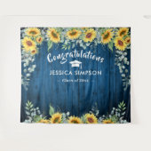 Tenture Fond de photo de dégradé d'eucalyptus de tournesol (Devant (Horizontal))