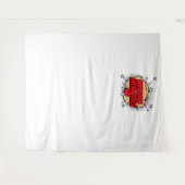 Tenture Fond de photo de mariage avec bulle de bande dessi (Devant (Horizontal))