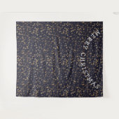 Tenture Fond de photo de nuit étoilée Joyeux Noël (Devant (Horizontal))