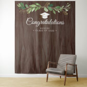 Tenture Fond de photo de remise de diplôme Eucalyptus Rust (En situation)