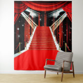 Tenture Fond de photo de tapis rouge (En situation)