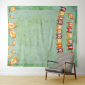 Tenture Fond de photo de Thanksgiving pour amis à l'occasi (En situation (horizontale))