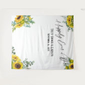 Tenture Fond de photo Floral Happily Ever After (Devant (Horizontal))