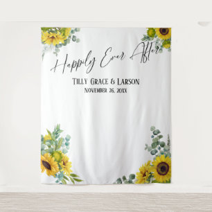 Tenture Fond de photo Floral Happily Ever After