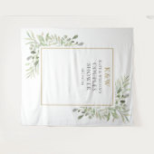 Tenture Fond de photo pour la douche de couple Monogram Gr (Devant (Horizontal))