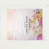 Tenture Fond de photobooth de mariage pour une fête de mar (Devant (Horizontal))