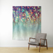 Tenture Fond de photographie Bokeh Vert Hiver Noël (En situation)