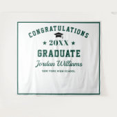 Tenture Fond de Photographie de Fête de Remise de Diplômes (Devant (Horizontal))