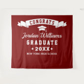 Tenture Fond de photographie de remise de diplôme moderne  (Devant (Horizontal))