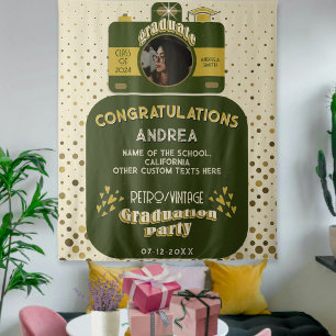 Tenture Fond de photographie de remise de diplômes avec de