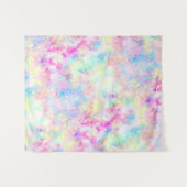 Tenture Fond de photographie en tie-dye arc-en-ciel pastel (Devant (Horizontal))