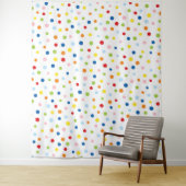 Tenture Fond de photographie en toile de fond avec confett (En situation)