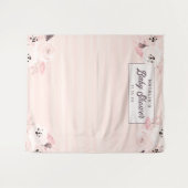 Tenture Fond de photographie floral rose chic et pêche (Devant (Horizontal))