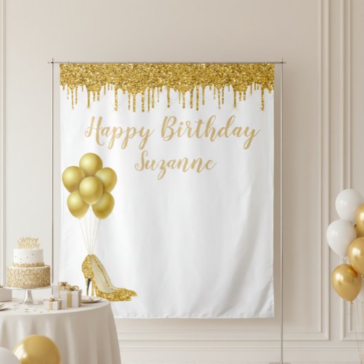 Tenture Fond de photographie Joyeux Anniversaire Fête Pail