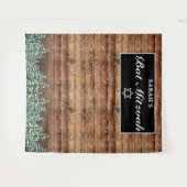 Tenture Fond de photographie pour Bat Mitzvah en bois enne (Devant (Horizontal))