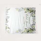 Tenture Fond de photographie pour douche de mariée à l'euc (Devant (Horizontal))