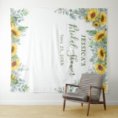 Tenture Fond de photographie pour mariage de tournesol Euc (En situation (horizontale))