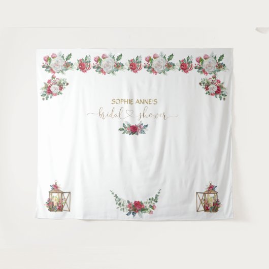 Tenture Fond de photographie pour mariage et fête de Noël  (Devant (Horizontal))