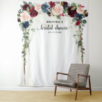 Fond de photographie pour mariage floral rose Bour