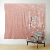 Tenture Fond de photomaton de mariage bocal en verre coule (En situation (horizontale))