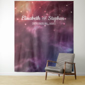 Tenture Fond de photomaton de mariage Constellations de la (En situation)