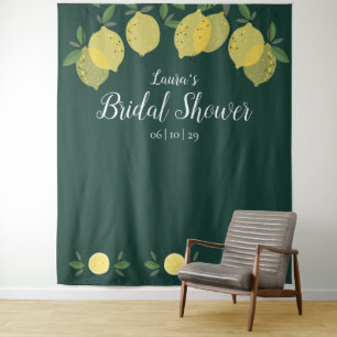 Tenture Fond de photomaton de mariage pour la douche de la