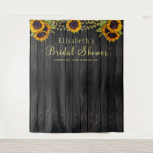 Tenture Fond de photomaton de mariage rustique en bois