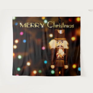 Tenture Fond de photomaton de Noël Bokeh Casse-Noisette