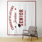 Tenture Fond de photomaton de remise de diplômes moderne B (En situation)