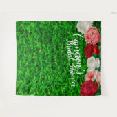 Tenture Fond de photomaton de verdure pour enterrement de  (Devant (Horizontal))