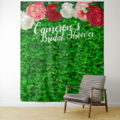 Tenture Fond de photomaton de verdure pour enterrement de  (En situation)