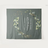 Tenture Fond de photomaton Future Mrs. Eucalyptus (Devant (Horizontal))