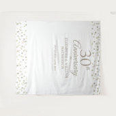 Tenture Fond de photomaton pour 30e anniversaire de mariag (Devant (Horizontal))