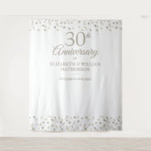 Tenture Fond de photomaton pour 30e anniversaire de mariag (Devant)